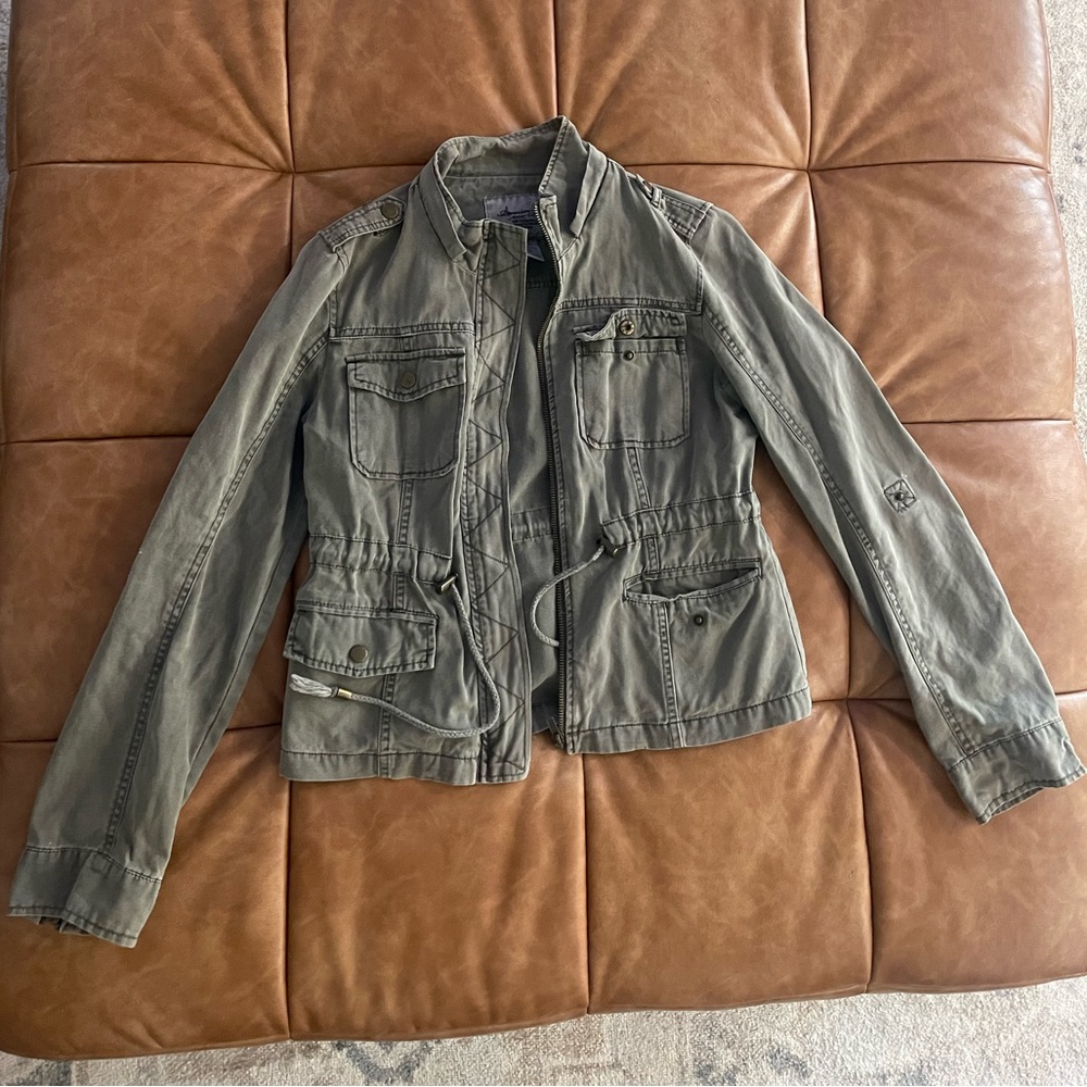 American Rag Cie Women's Utility Jacket Green